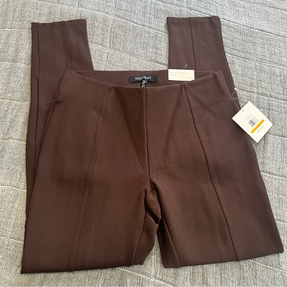 Ellen‎ Tracy high density knit women leggings size S